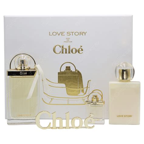 chloe gift set love story|chloe love story perfume 50ml.